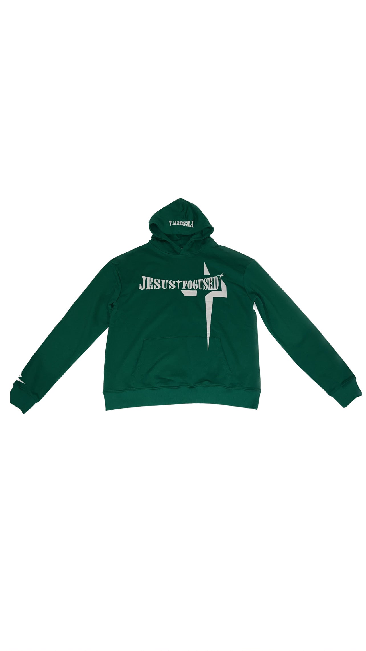 Green Jesus focused Sweatshirt