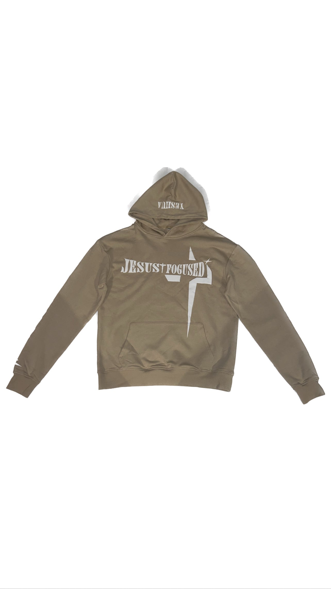 Tan Jesus Focused Sweatshirt